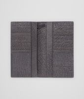 Bottega Veneta® New Light Grey Intrecciato Antique Ostrich Continental Wallet Bottega Veneta® New Light Grey Intrecciato Antique Ostrich Continental Wallet