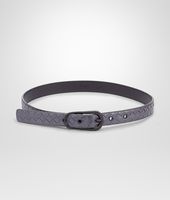 Bottega Veneta® CINTURA NEW LIGHT GREY IN CERVO METAL INTRECCIATO Bottega Veneta® CINTURA NEW LIGHT GREY IN CERVO METAL INTRECCIATO