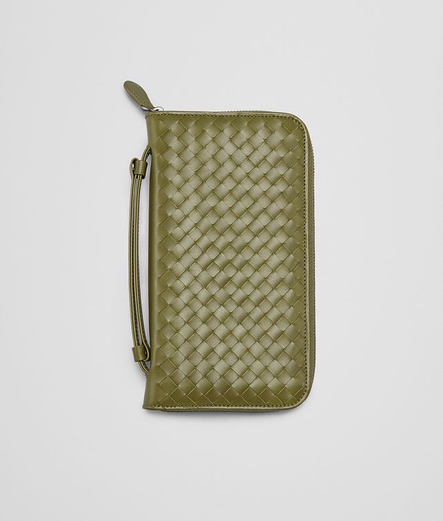 BOTTEGA VENETA NEW ARMY INTRECCIATO VN DOCUMENT CASE Zip Around Wallet E fp