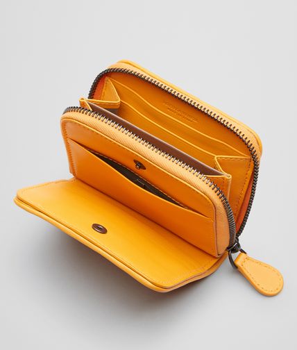 BOTTEGA VENETA - Sun Intrecciato Nappa Mini Wallet