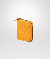Bottega Veneta® Sun Intrecciato Nappa Mini Wallet Bottega Veneta® Sun Intrecciato Nappa Mini Wallet