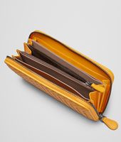Bottega Veneta® SUN INTRECCIATO NAPPA ZIP AROUND WALLET Bottega Veneta® SUN INTRECCIATO NAPPA ZIP AROUND WALLET