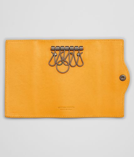 BOTTEGA VENETA - Sun Intrecciato Nappa Key Ring