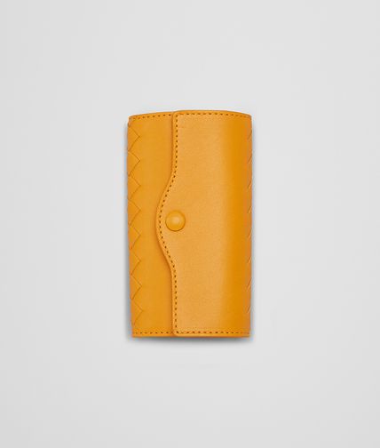 BOTTEGA VENETA - Sun Intrecciato Nappa Key Ring