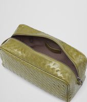Bottega Veneta® BEAUTY CASE NEW ARMY IN VN INTRECCIATO Bottega Veneta® BEAUTY CASE NEW ARMY IN VN INTRECCIATO