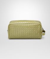 Bottega Veneta® BEAUTY CASE NEW ARMY IN VN INTRECCIATO Bottega Veneta® BEAUTY CASE NEW ARMY IN VN INTRECCIATO