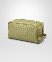 Bottega Veneta® BEAUTY CASE NEW ARMY IN VN INTRECCIATO Bottega Veneta® BEAUTY CASE NEW ARMY IN VN INTRECCIATO