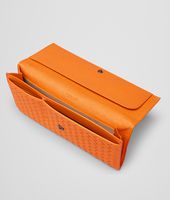 Bottega Veneta® SUN INTRECCIATO WASHED LAMBSKIN DOCUMENT CASE Bottega Veneta® SUN INTRECCIATO WASHED LAMBSKIN DOCUMENT CASE