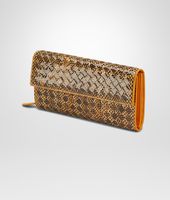 Bottega Veneta® SUN Intrecciato Ayers Livrea CONTINENTAL WALLET Bottega Veneta® SUN Intrecciato Ayers Livrea CONTINENTAL WALLET