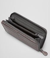 Bottega Veneta® NEW LIGHT GREY Soft Crocodile Fumé ZIP AROUND WALLET Bottega Veneta® NEW LIGHT GREY Soft Crocodile Fumé ZIP AROUND WALLET