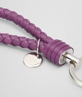 Bottega Veneta® Monalisa Intrecciato Nappa Key Ring Bottega Veneta® Monalisa Intrecciato Nappa Key Ring