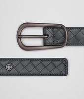 Bottega Veneta® ARDOISE INTRECCIAT NAPPA BELT Bottega Veneta® ARDOISE INTRECCIAT NAPPA BELT