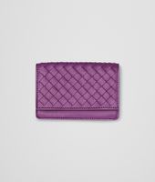 Bottega Veneta® MONALISA INTRECCIATO NAPPA CARD CASE Bottega Veneta® MONALISA INTRECCIATO NAPPA CARD CASE