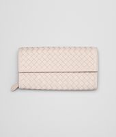 Bottega Veneta® PALE INTRECCIATO NAPPA CONTINENTAL WALLET Bottega Veneta® PALE INTRECCIATO NAPPA CONTINENTAL WALLET