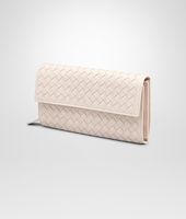 Bottega Veneta® PALE INTRECCIATO NAPPA CONTINENTAL WALLET Bottega Veneta® PALE INTRECCIATO NAPPA CONTINENTAL WALLET