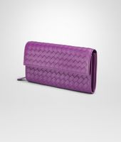 Bottega Veneta® MONALISA INTRECCIATO NAPPA CONTINENTAL WALLET Bottega Veneta® MONALISA INTRECCIATO NAPPA CONTINENTAL WALLET