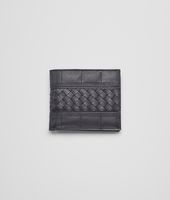 Bottega Veneta® Nero Quilted Light Calf Wallet Bottega Veneta® Nero Quilted Light Calf Wallet