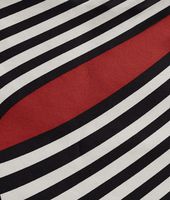 Bottega Veneta® BLACK RED SILK FOULARD Bottega Veneta® BLACK RED SILK FOULARD