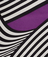 Bottega Veneta® BLACK DARK PURPLE SILK FOULARD Bottega Veneta® BLACK DARK PURPLE SILK FOULARD