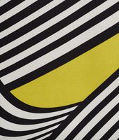 Bottega Veneta® BLACK LIGHT GREEN SILK FOULARD Bottega Veneta® BLACK LIGHT GREEN SILK FOULARD