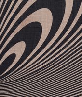 Bottega Veneta® WHITE BLACK CASHMERE SILK WOOL SCARF Bottega Veneta® WHITE BLACK CASHMERE SILK WOOL SCARF