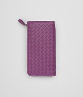 Bottega Veneta® MONALISA INTRECCIATO NAPPA ZIP AROUND WALLET Bottega Veneta® MONALISA INTRECCIATO NAPPA ZIP AROUND WALLET