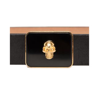 ALEXANDER MCQUEEN, Belt, 3D Skull Buckle Belt