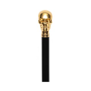 ALEXANDER MCQUEEN, Formal Accessory, Gold Dandy Skull Cane