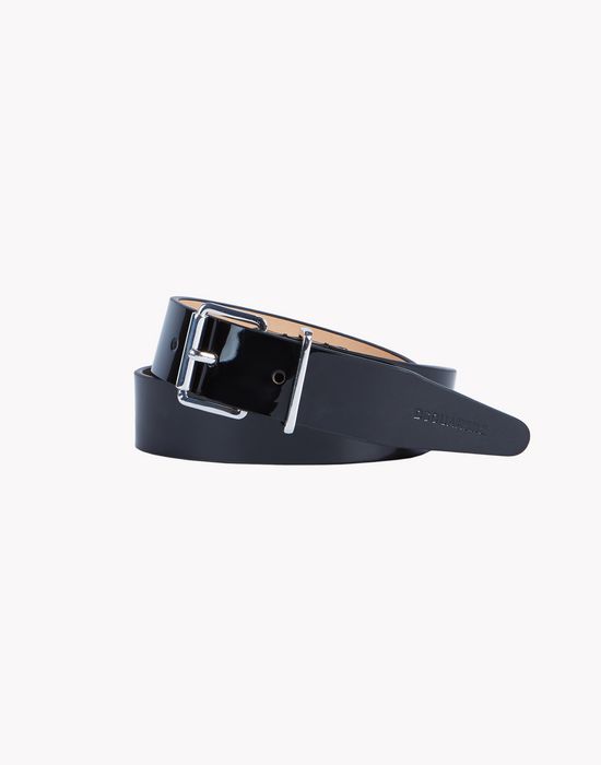 patent leather belt belts Man Dsquared2