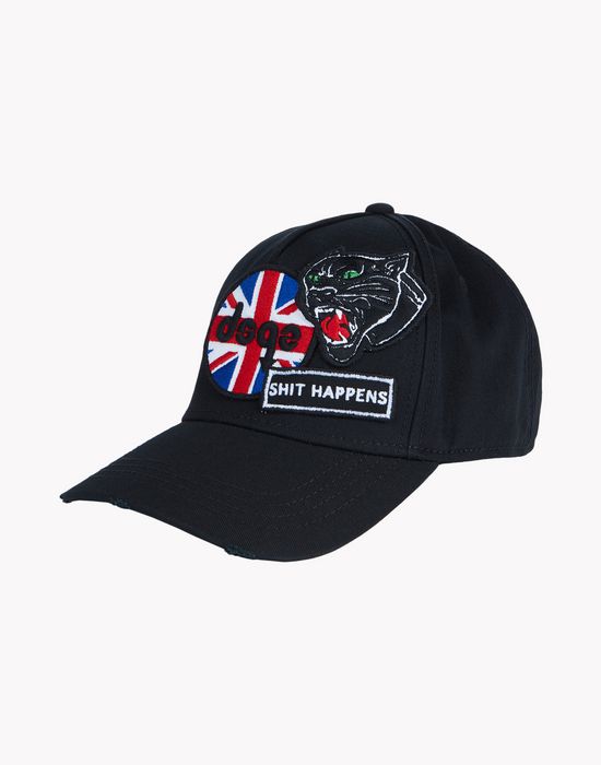 london patch baseball cap other accessories Man Dsquared2