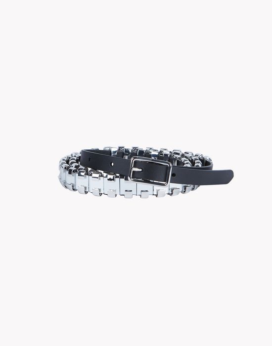 leather chain belt belts Man Dsquared2