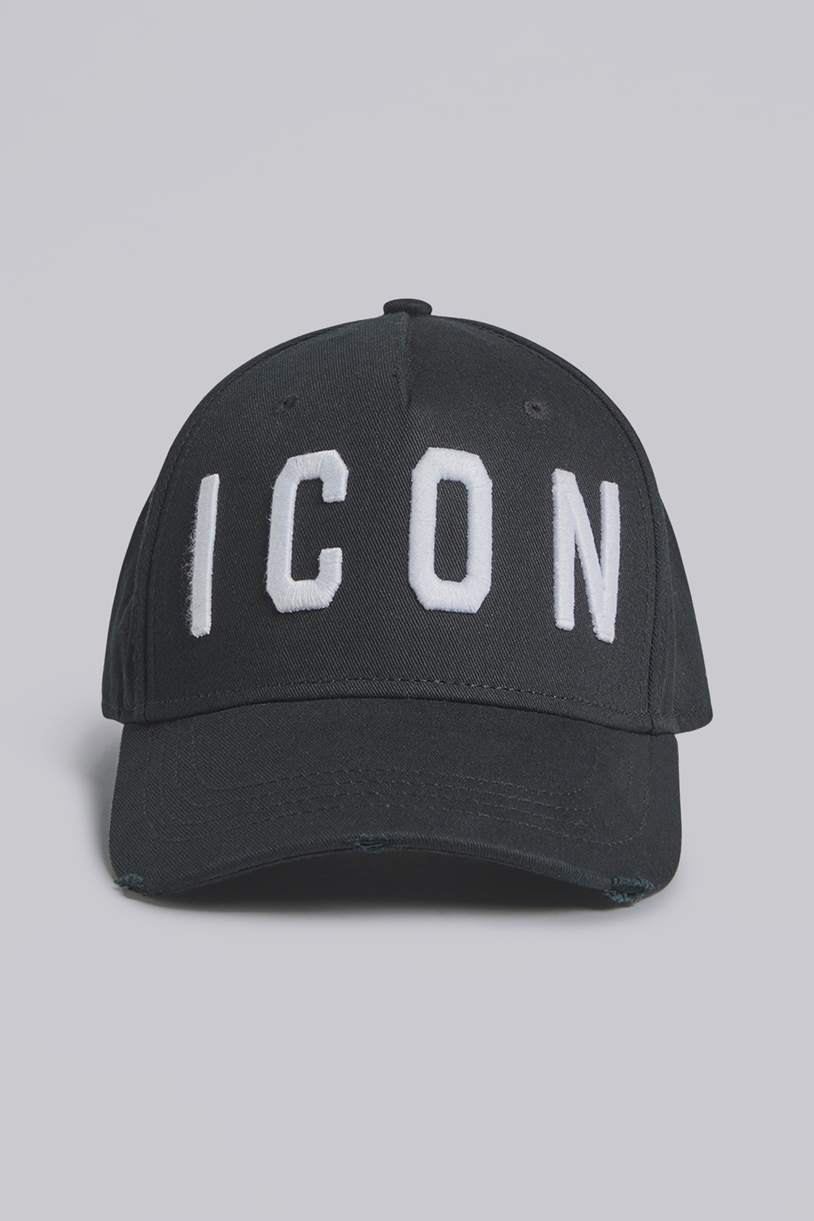 Dsquared2 Icon Baseball Cap Black Hats for Men Official Store