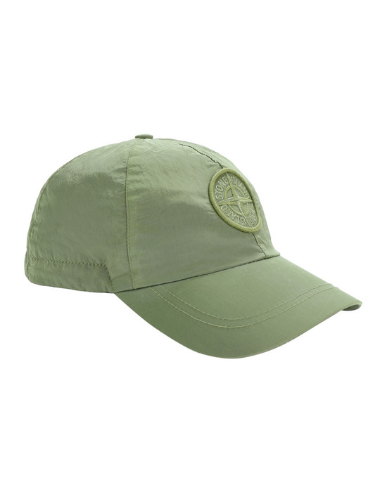 stone island cap green