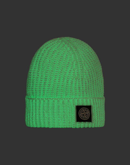 glow in the dark knit hat