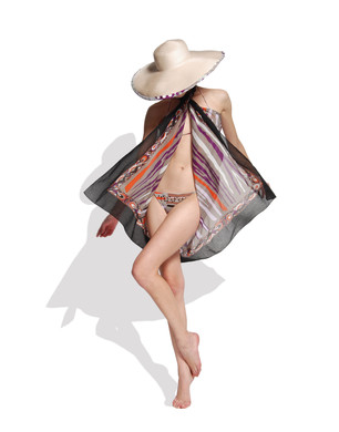 Sarong Women - Beach Women on EMILIO PUCCI Online Store from emiliopucci.com