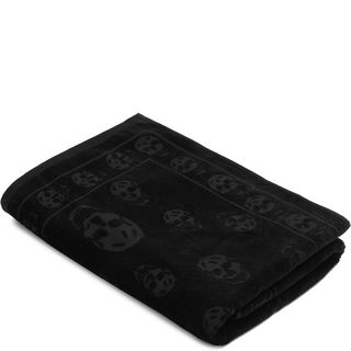 ALEXANDER MCQUEEN, Towels, Tonal Skull Towel