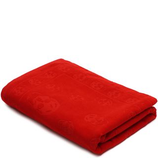 ALEXANDER MCQUEEN, Towels, Tonal Skull Towel