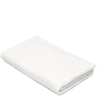 ALEXANDER MCQUEEN, Towels, Tonal Skull Beach Towel