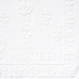 ALEXANDER MCQUEEN, Towels, Tonal Skull Beach Towel