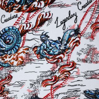 ALEXANDER MCQUEEN, Towels, Legendary Creature Beach Towel