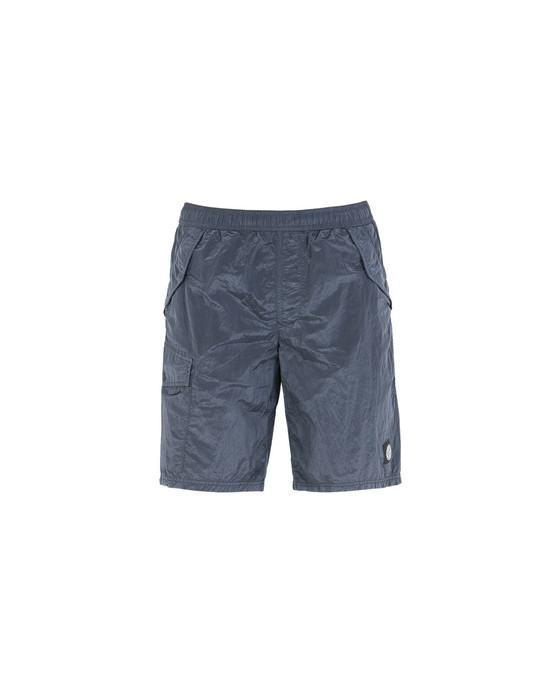 mens grey stone island shorts