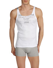 DOLCE & GABBANA UNDERWEAR - Tank top