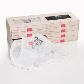 STELLA McCARTNEY, Briefs, Flowers 7 Day Knicker Set
