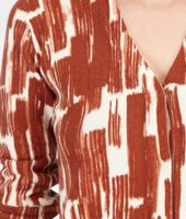 Bottega Veneta® Pearl Brique Cashmere Brushes Print Cardigan Bottega Veneta® Pearl Brique Cashmere Brushes Print Cardigan