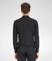Bottega Veneta® Nero Merinos Wool Sweater Bottega Veneta® Nero Merinos Wool Sweater