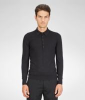 Bottega Veneta® Nero Merinos Wool Sweater Bottega Veneta® Nero Merinos Wool Sweater