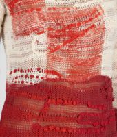 Bottega Veneta® Pearl Fraise Hand Printed Cotton Sweater Bottega Veneta® Pearl Fraise Hand Printed Cotton Sweater