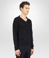 Bottega Veneta® Nero Summer Cashmere Sweater Bottega Veneta® Nero Summer Cashmere Sweater