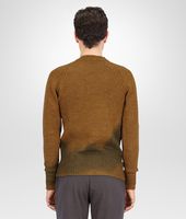 Bottega Veneta® Bronze New Army Dip-Dye Wool Sweater Bottega Veneta® Bronze New Army Dip-Dye Wool Sweater
