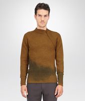 Bottega Veneta® Bronze New Army Dip-Dye Wool Sweater Bottega Veneta® Bronze New Army Dip-Dye Wool Sweater